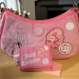 Juicy bag and wallet set